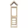 Torre Gioco con Scaletta 110,5x52,5x215cm Legno Massello Pino