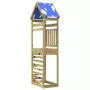 Torre da Gioco con Arrampicata 85x52,5x265 cm Pino Impregnato