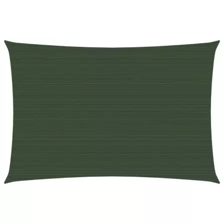 Vela Parasole 160 g/m² Verde Scuro 4x5 m in HDPE