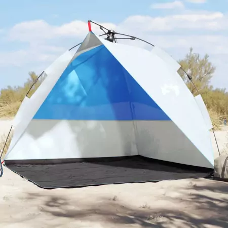 Tenda da Spiaggia Azzurro Rilascio Rapido Impermeabile