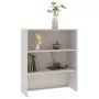 Scaffale per Credenza Bianco 85x35x100 cm Legno di Pino