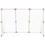 Porte Calcio Bambini con Palloni 2 in 1 Bianche 184x64x124 cm