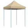 Tenda da Festa Pieghevole Pop-Up Beige 200x200x306 cm