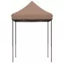 Tenda da Festa Pieghevole Pop-Up Marrone 200x200x306 cm