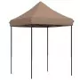 Tenda da Festa Pieghevole Pop-Up Marrone 200x200x306 cm