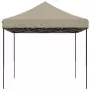 Tenda da Festa Pieghevole Pop-Up Tortora 292x292x315 cm