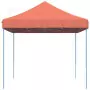 Tenda da Festa Pieghevole Pop-Up Terracotta 410x279x315 cm