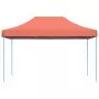 Tenda da Festa Pieghevole Pop-Up Terracotta 440x292x315 cm