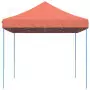 Tenda da Festa Pieghevole Pop-Up Terracotta 440x292x315 cm