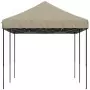 Tenda da Festa Pieghevole Pop-Up Tortora 580x292x315 cm