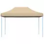 Tenda da Festa Pieghevole Pop-Up Beige 410x279x315 cm