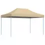 Tenda da Festa Pieghevole Pop-Up Beige 440x292x315 cm