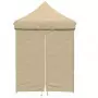 Tendone per Feste Pieghevole Pop-Up con 4 Pareti Beige