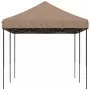 Tenda da Festa Pieghevole Pop-Up Tortora 580x292x315 cm