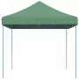 Tenda da Festa Pieghevole Pop-Up Verde 410x279x315 cm