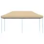 Tenda da Festa Pieghevole Pop-Up Beige 580x292x315 cm