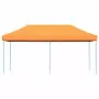 Tenda da Festa Pieghevole Pop-Up Arancione 580x292x315 cm