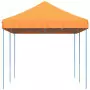 Tenda da Festa Pieghevole Pop-Up Arancione 580x292x315 cm