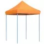 Tenda da Festa Pieghevole Pop-Up Arancione 200x200x306 cm