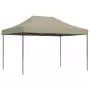 Tenda da Festa Pieghevole Pop-Up Tortora 410x279x315 cm