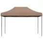 Tenda da Festa Pieghevole Pop-Up Marrone 410x279x315 cm