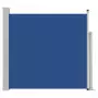 Tenda Laterale Retrattile per Patio 170x300 cm Blu