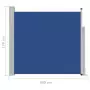 Tenda Laterale Retrattile per Patio 170x300 cm Blu