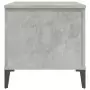 Tavolino Salotto Grigio Cemento 90x44,5x45 cm Legno Multistrato