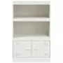 Credenza Bianca 67x39x107 cm in Acciaio