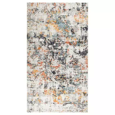 Tappeto da Esterni a Tessitura Piatta 115x170 cm Multicolore