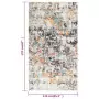 Tappeto da Esterni a Tessitura Piatta 115x170 cm Multicolore