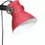 Lampada da Terra 25 W Rosso Anticato 25x25x90/160 cm E27