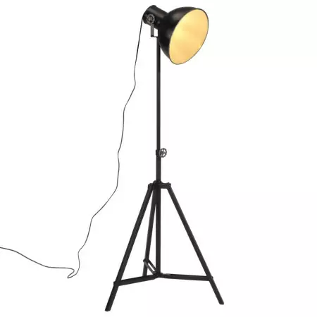 Lampada da Terra 25 W Nera 61x61x90/150 cm E27