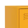 Credenza Giallo Senape 67x39x83 cm in Acciaio