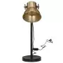 Lampada a Scrivania 25 W Ottone Anticato 17x17x60 cm E27