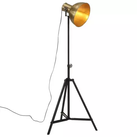 Lampada da Terra 25 W Ottone Anticato 61x61x90/150 cm E27