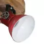 Lampada da Soffitto 25 W Rosso Anticato 35x35x25 cm E27