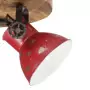 Lampada da Soffitto 25 W Rosso Anticato 50x50x25 cm E27