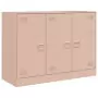 Credenza Rosa 99x39x73 cm in Acciaio