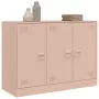 Credenza Rosa 99x39x73 cm in Acciaio