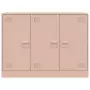 Credenza Rosa 99x39x73 cm in Acciaio