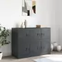 Credenza Antracite 99x39x73 cm in Acciaio