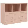 Credenza Rosa 99x39x73 cm in Acciaio