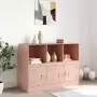 Credenza Rosa 99x39x73 cm in Acciaio