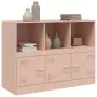 Credenza Rosa 99x39x73 cm in Acciaio