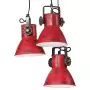 Lampada Pensile 25 W Rosso Anticato 30x30x100 cm E27