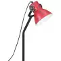 Lampada da Scrivania 25 W Rosso Anticato 17x17x60 cm E27