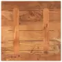 Piano per Tavolo 50x50x2,5 cm Quadrato Legno Massello di Acacia