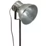 Lampada da Terra 25 W Argento Vintage 35x35x65/95 cm E27