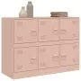 Credenza Rosa 99x39x73 cm in Acciaio